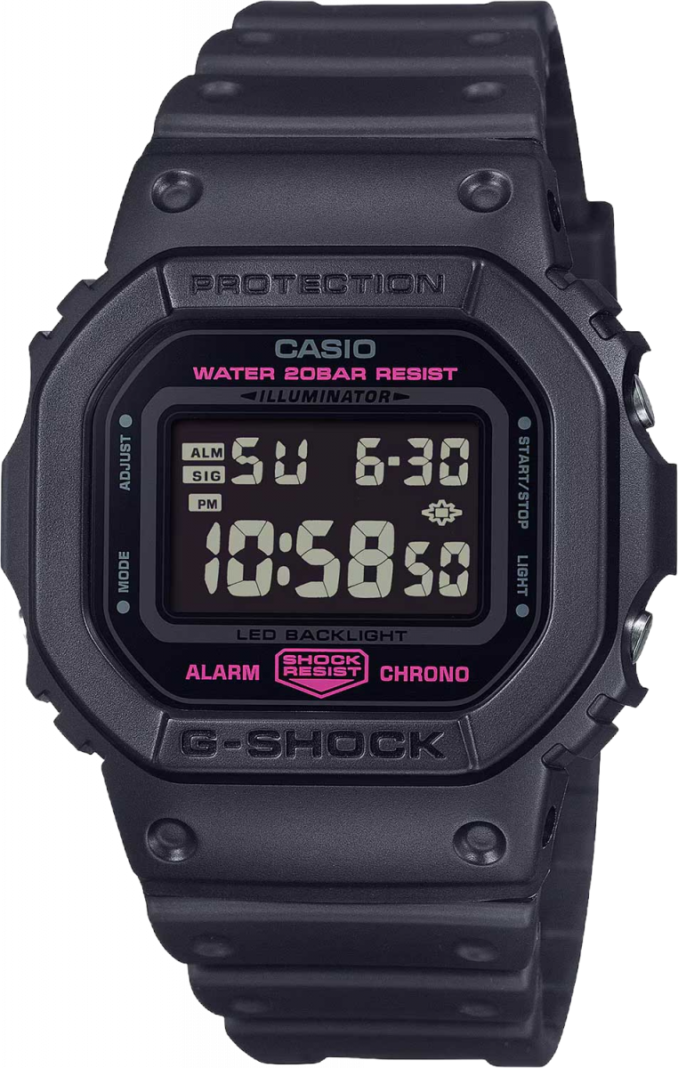 купить часы наручные часы casio g-shock dw-5600pk-1 с бесплатной доставкой | Купите часы КАСИО в интернет-магазине дилера CASIO.BAZA