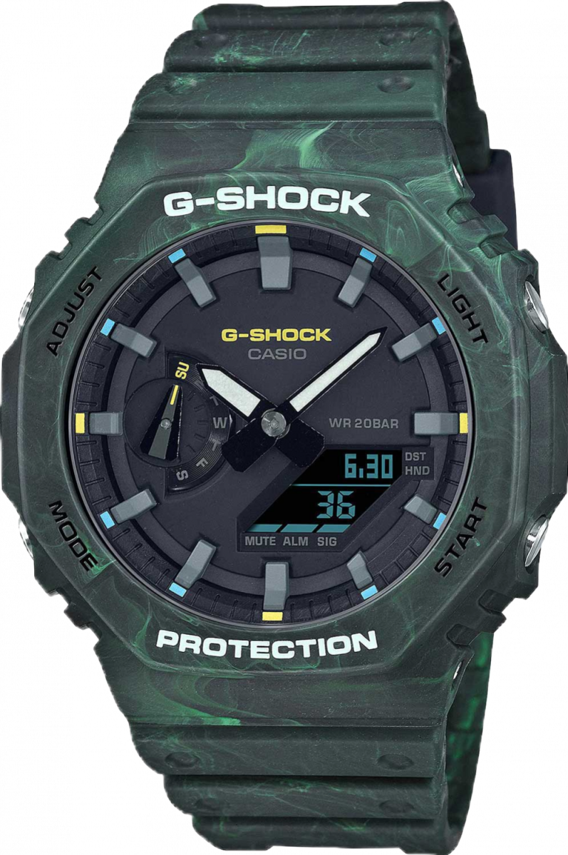 купить часы наручные часы casio g-shock ga-2100fr-3a с бесплатной доставкой | Купите часы КАСИО в интернет-магазине дилера CASIO.BAZA